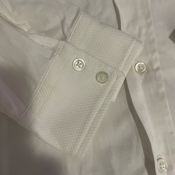Balmain White Shirt With Logo Sz 42/XL - Picture 15 of 15